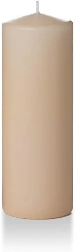 Vista 98 de yummi Caja de 12 velas redondas blancas de 3" x 4
