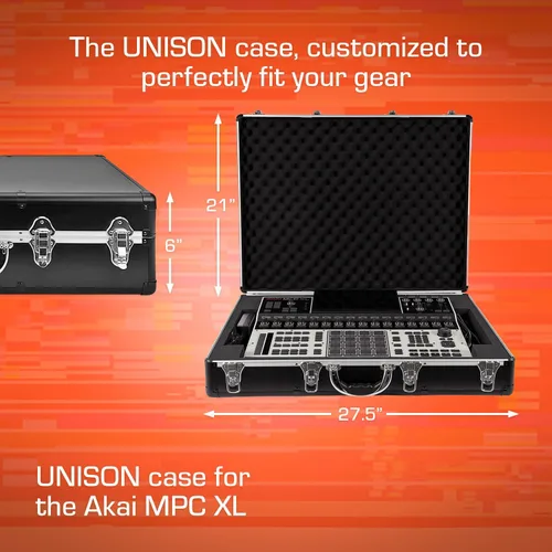Vista 5 de ANALOG CASES Funda para Akai MPC XL - Estuche rígido UNISON ultraligero