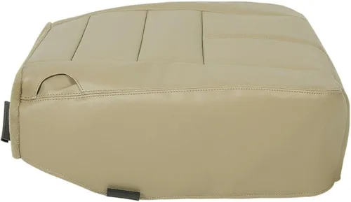 Vista 7 de Cubierta del asiento del conductor de cuero marrón para Ford F250 F350 F450 F550 Lariat 2008-10