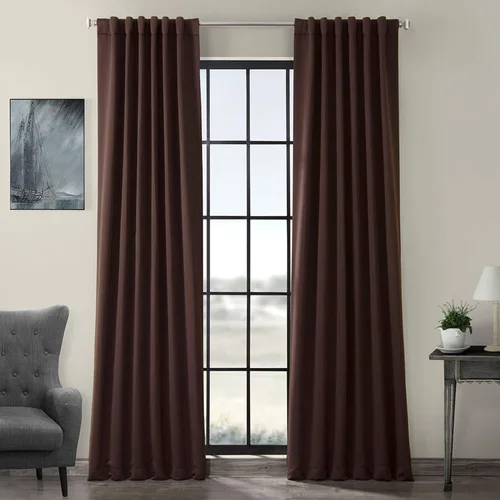 Vista 27 de HPD Half Price Drapes BOCH-171113-84, cortinas sólidas para oscurecer habitación (1 panel), 50 x 84 pulgadas, color beige alabastro