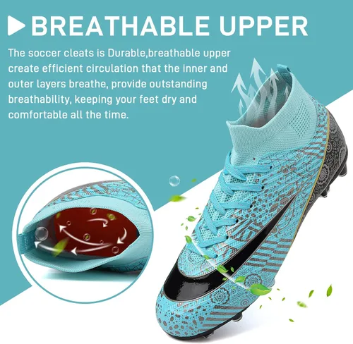 Vista 2 de GRESKY - Zapatos de fútbol para hombre AGTF