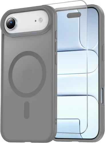 Vista 113 de Funda transparente para iPhone 11 con protector de pantalla, compatible con Magsafe, antiamarilleo, protección de grado militar, a prueba de golpes
