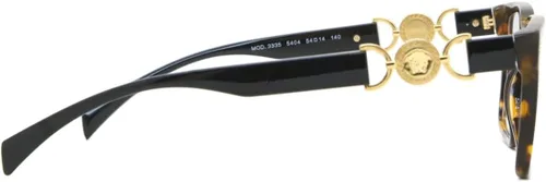 Vista 3 de Versace Demo Gafas rectangulares para mujer VE3335 5404 54, Habana