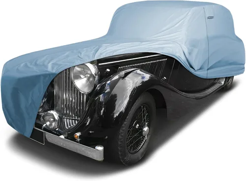 Vista 47 de iCarCover Funda de automóvil personalizada premium para Jaguar 420 1966-1969, resistente, impermeable, para todo tipo de clima, lluvia, nieve