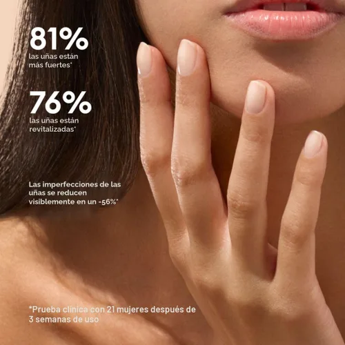Vista 4 de Manucurist Active Smooth 01 Esmalte Corrector y Cuidado de Uñas - Esmalte de Uñas Nude 2 en 1: Fortalecedor y Crecimiento de Uñas - Sin Lámpara