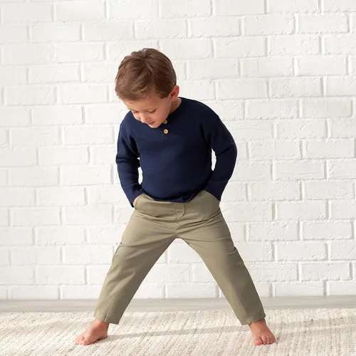 Vista 5 de Gerber Pantalones de lona para bebés y niños pequeños