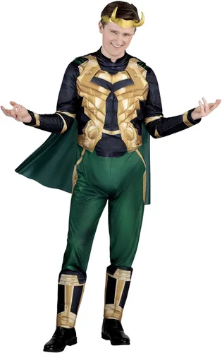 Vista 4 de Disfraz de Marvel Loki para adulto