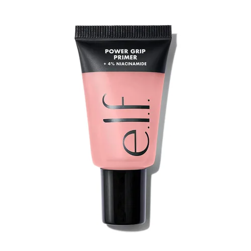 Vista 7 de e.l.f. Power Grip Primer + 4% Niacinamide Mini, prebase facial en gel hidratante, nivela la piel y abrillanta, fija el maquillaje, vegano y libre