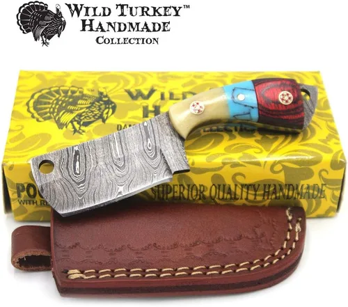 Vista 6 de Colección Real Damasco Cuchilla Fija Cuchilla Mini Chef