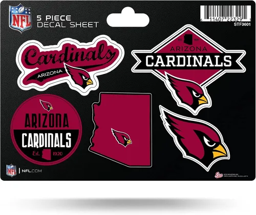 Vista 9 de Rico Industries NFL - Hoja de adhesivos (5 unidades)