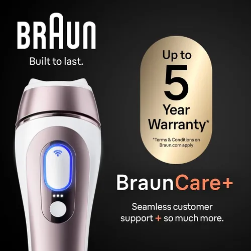 Vista 6 de Braun Smart IPL, el mejor dispositivo de depilación de Vogue, Skin i·Expert Pro 7: depilación láser en casa, reducción permanente y visible