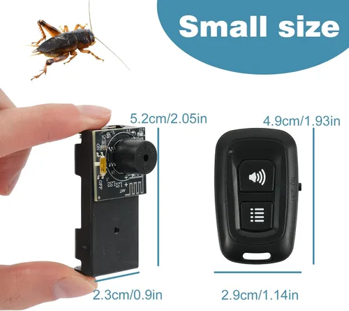 Vista 3 de SHENGSEN Broma de Cricket Noise Maker con control remoto, dispositivo de broma de sonido molesto oculto, juguetes molestos para adultos y niños
