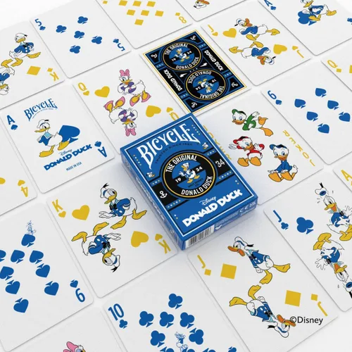 Vista 4 de Bicycle Paquete clásico de 6 cartas sensacionales de personajes de Disney con Mickey y Minnie Mouse, Donald y Daisy Duck, Goofy y Plutón