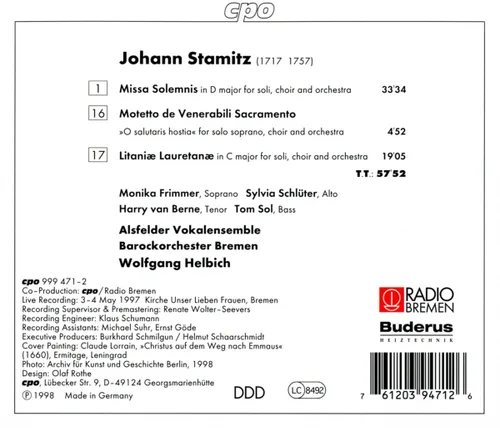 Vista 2 de Missa Solemnis Litaniae Lauretanae