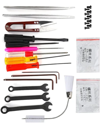 Vista 6 de Accesorios de reparación de máquinas de coser, conveniente herramienta Overlock elástico portátil para el hogar para piezas Overedger para juego