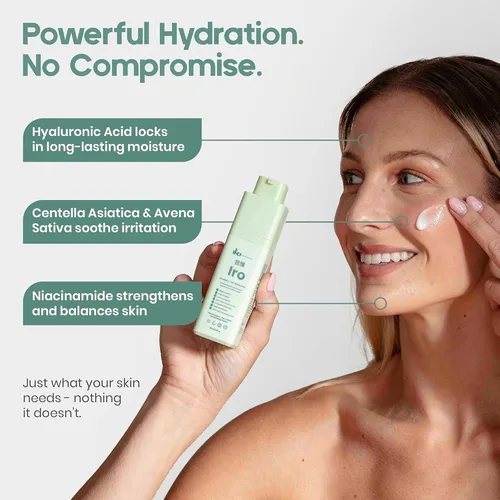 Vista 3 de RYO Emulsion Gel Moisturizer - Loción facial ligera con ácido hialurónico, niacinamida y centella asiática - Hidrata, calma y fortalece la barrera