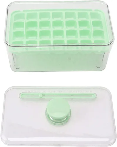Vista 3 de Hielo, Bebidas Refrigerador Caja de Hielo Enfriador Molde de Refrigerador Molde de Coche Bandeja de Refrigerador Hogar Presionado Para Moldear