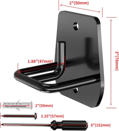 Vista 5 de RCHYFEED Anclaje de banda de resistencia para montaje en pared, 3 ganchos de anclaje de entrenamiento para bandas de resistencia, accesorios