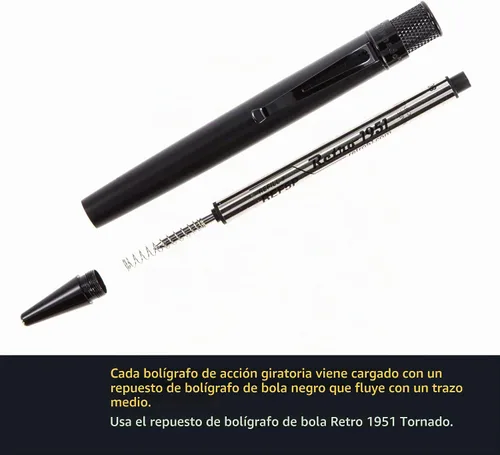 Vista 4 de Bolígrafo Rollerball - Deluxe Stealth Tornado