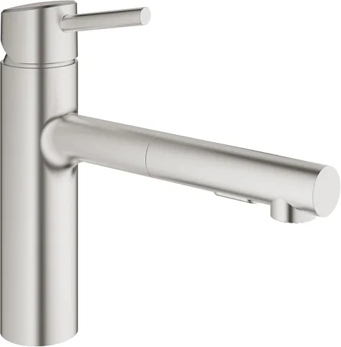 Vista 8 de GROHE 31453001 Concetto Grifo de cocina extraíble con pulverizador Cromo