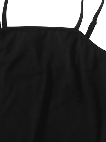 Vista 4 de SOLY HUX Conjunto de camisa de manga larga a cuadros y vestido ajustado de 2 piezas para niña