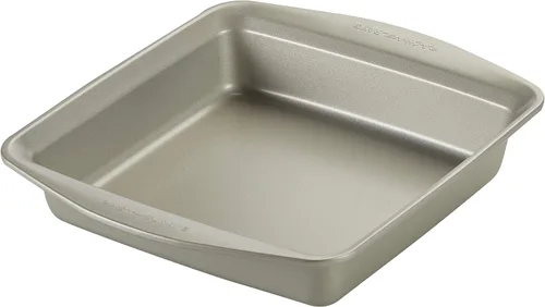 Vista 5 de Rachael Ray El juego de utensilios antiadherentes para hornear sin agarres incluye molde antiadherente para pan, moldes para hornear, moldes