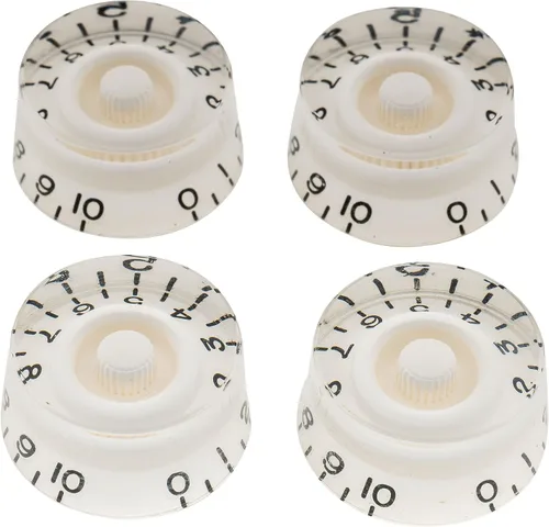 Vista 11 de Musiclily Pro Inch USA LP - Perillas de velocidad para guitarra, tono de 24 líneas, pomos de control de volumen para USA Les Paul CTS Pots guitarra