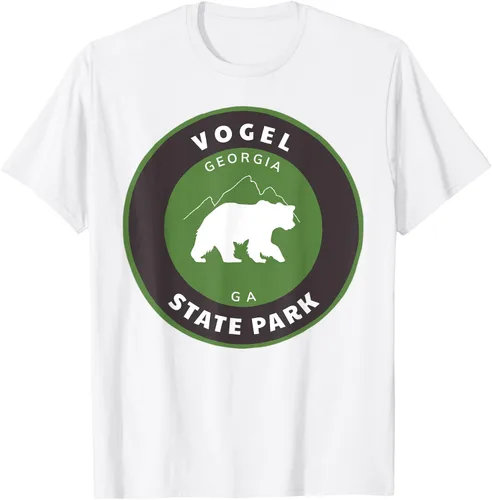 Vista 16 de Vogel State Park Georgia GA Bear Mountains - Camiseta de manga corta
