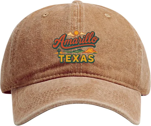 Vista 8 de R and R Imports Amarillo Texas Typographic Design Dad Hat – Unisex Soft Baseball Cap