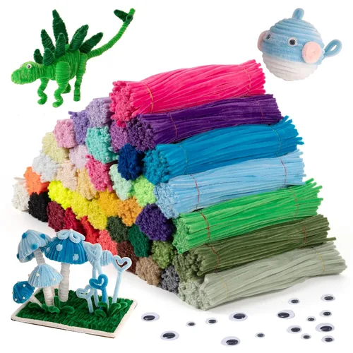 Vista 10 de Caydo 2600 limpiadores de tuberías a granel, 40 colores surtidos