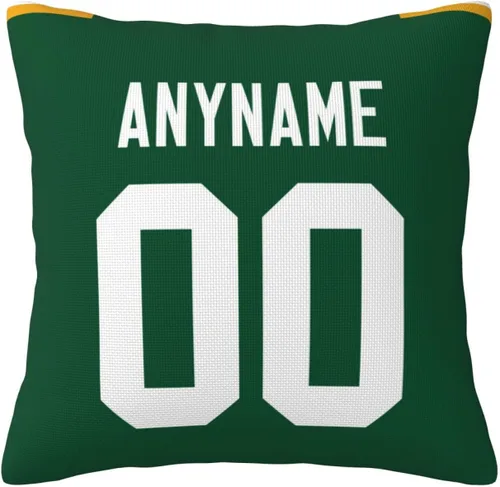 Vista 13 de Fundas de almohada de fútbol – Fundas de almohada personalizadas con cualquier nombre y número, regalo personalizado para hombres, mujeres y niños