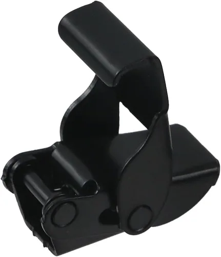 Vista 3 de MY MIRONEY 4 Piezas Abrazaderas de Palanca con Pestillo con Resorte de Acero Inoxidable Pestillos de Cierre Negro con Tornillos para Cajas