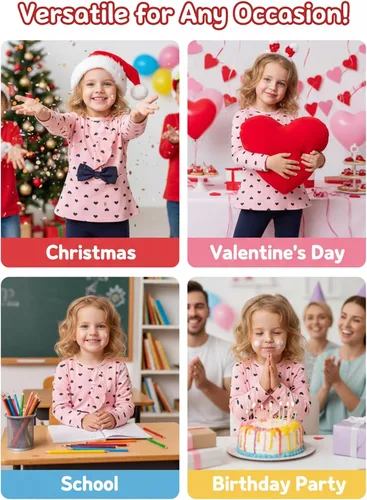Vista 5 de Adorable ropa para bebé, 2 piezas para niña