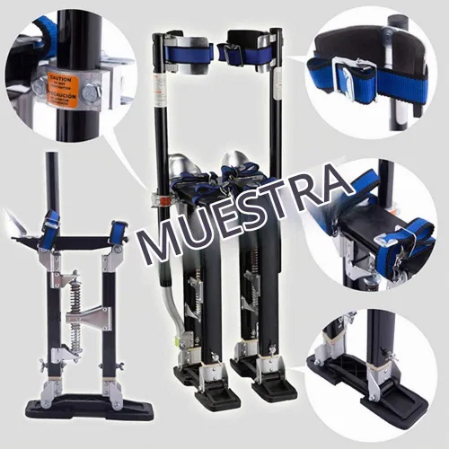 Vista 4 de Tookie Almohadillas antideslizantes para paneles de yeso, 4 alfombrillas de trípode de construcción con tornillo, kit de repuesto para almohadillas