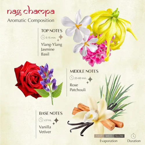Vista 6 de Aromafume - Paquete de recambio de ladrillos de incienso Nag Champa (3 x 9 ladrillos) por Aromafume Ideal para la espiritualidad Fabricado