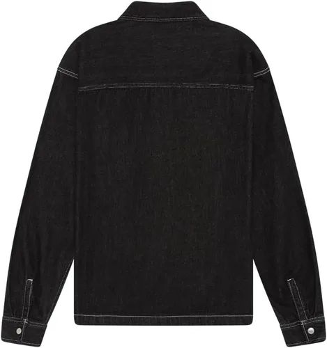 Vista 3 de Not So Ape Chaqueta vaquera con cuello, unisex para todo género, fabricada en Japón