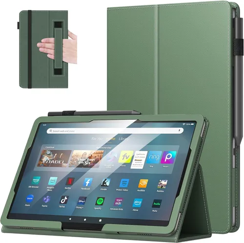Vista 22 de MoKo Funda para Amazon Kindle Fire Max 11 (13ª generación, versión 2023) de 11 pulgadas, funda plegable delgada con soporte para tableta Fire 11