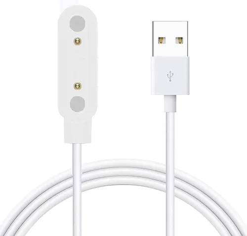 Vista 7 de Lamshaw Cable de carga USB magnético - Cargador de repuesto para reloj inteligente militar EIGIIS K22, K28