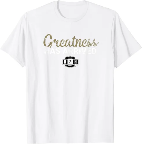 Vista 71 de Fantasy Sports Greatness Has Arrived Camiseta Negro