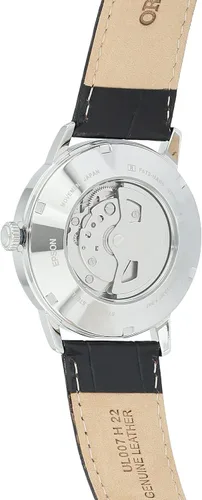 Vista 4 de Orient '2nd Generation Esteem' Reloj de vestir japonés automático de acero inoxidable y cuero para hombre