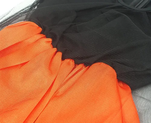 Vista 4 de Happy Cherry Disfraces de Halloween para niñas, disfraz de bruja de cuento de hadas, vestido de tutú elegante para cosplay