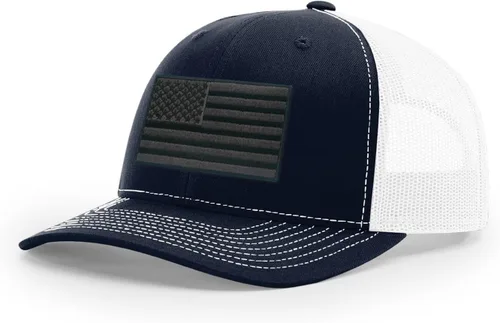 Vista 45 de Joe's USA Richardson 112 - Gorras de camionero con parche gráfico personalizado - Gorras estructuradas de cinco y seis paneles Richardson Premium