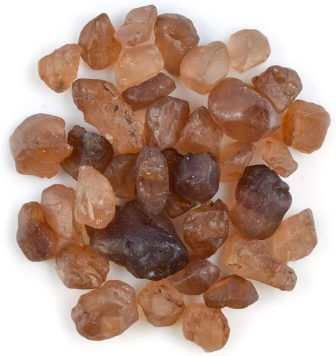 Vista 8 de Piedra preciosa natural de cristal crudo, piedra de energía curativa de chakras ásperos, envoltura de alambre, cristal de piedra natal
