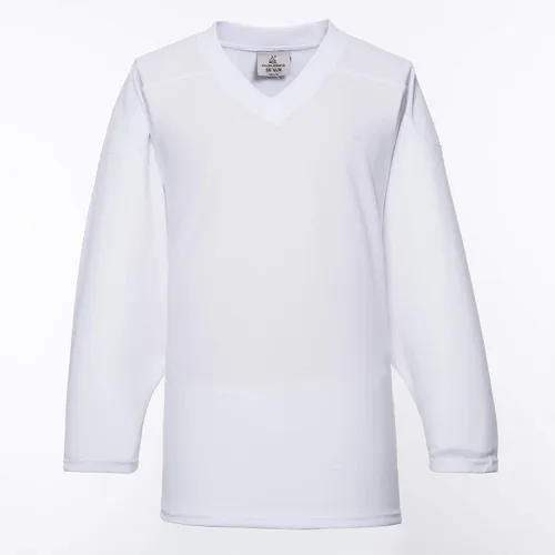 Vista 2 de EALER Camiseta de práctica de hockey sobre hielo en blanco de la serie H80 para hombres y niños, adultos y jóvenes