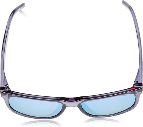 Vista 4 de Hugo Boss Gafas de sol HG-1068-S PJP3J Azul transparente - Marrón gris negro con lentes con efecto espejo plateado