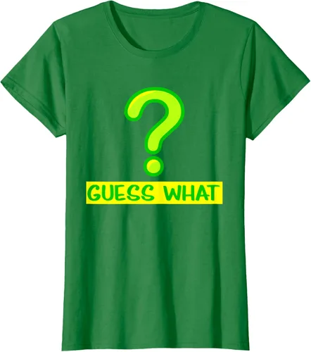 Vista 27 de Question Mark playera Guess What playera, hombre XL, Púrpura