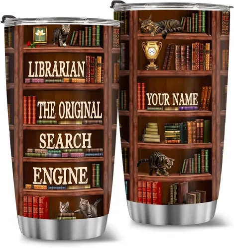 Vista 52 de T40413 - Taza personalizada para amantes de los libros, taza de café con texto en inglés "Just A Girl Loves Book", regalo para mujeres y niñas