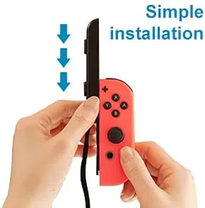 Vista 3 de XBERSTAR1pair Straps for Switch Original .Con Strap