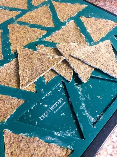 Vista 4 de Molde de hoja de silicona triangular compatible con Cosori Deshidratador Bright Kitchen Reutilizable Antiadherente Mat