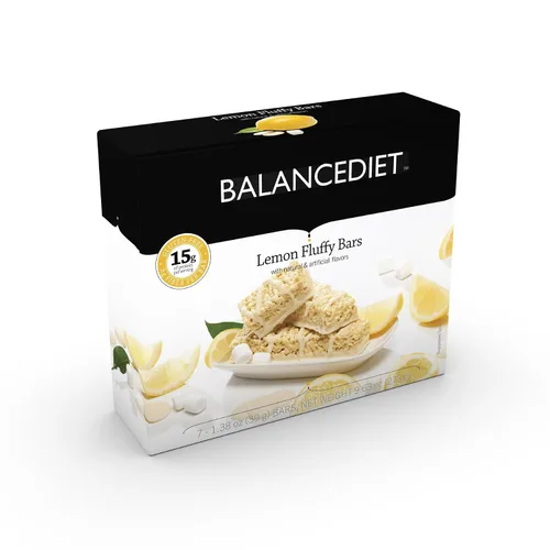 Vista 14 de BalanceDiet™ Barra de proteínas 0.53 oz de proteína Bajo en carbohidratos Caja de 7 barras (nuez de caramelo)